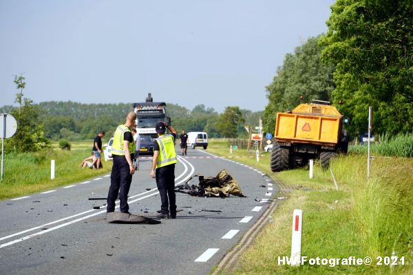 Henry-Wallinga©-Ongeval-Zomerdijk-Tractor-Busje-Zwartsluis-18
