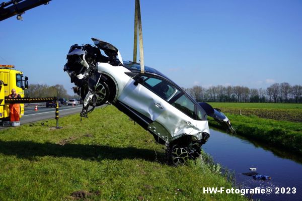 Henry-Wallinga©-Ongeval_A28-Auto's-Sloot-Rouveen-12