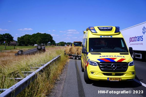 Henry-Wallinga©-Ongeval-Auto-Aanhanger-A28-Staphorst-01