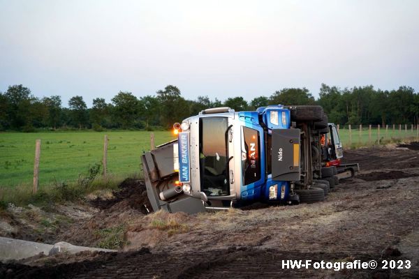 Henry-Wallinga©-Vrachtwagen-Gekanteld-A32-Steenwijk-01