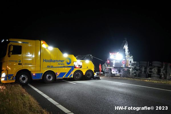Henry-Wallinga©-Vrachtwagen-Gekanteld-A32-Steenwijk-13