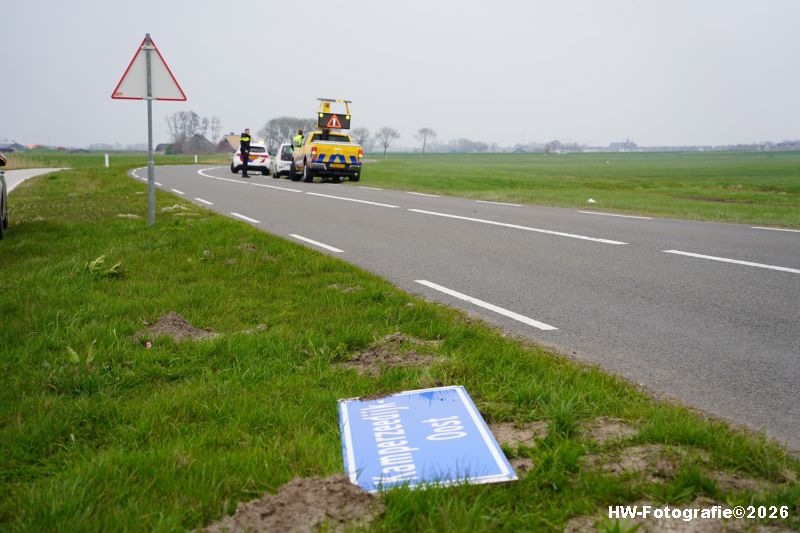 Henry-Wallinga©-Ongeval-Auto-Plaatsnaambord-Kamperzeedijk-Genemuiden-04