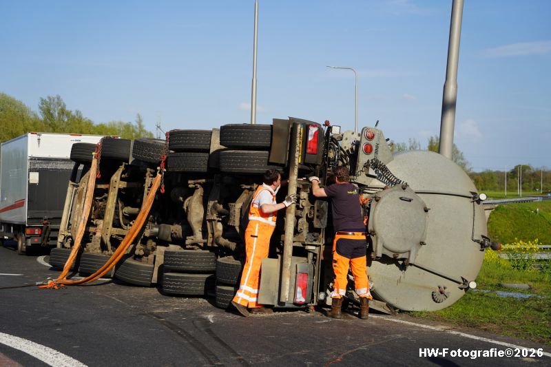 Henry-Wallinga©-Ongeval-Vrachtwagen-Rotonde-N375-Meppel-12