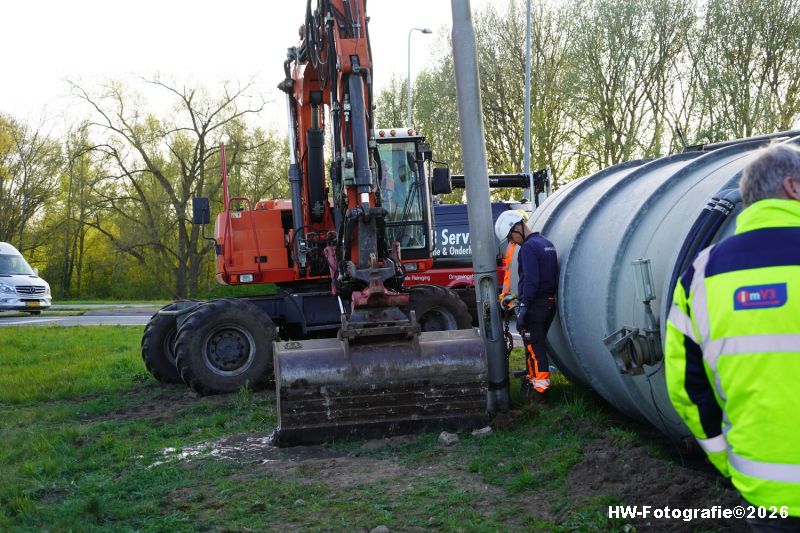 Henry-Wallinga©-Ongeval-Vrachtwagen-Rotonde-N375-Meppel-15